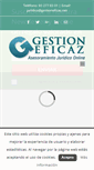 Mobile Screenshot of gestioneficaz.net